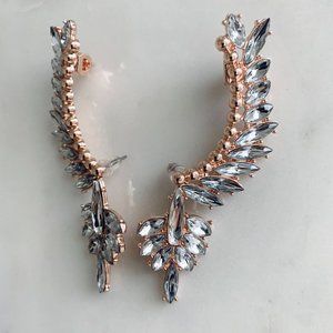 Calisades Crystal Ear Cuff/ Ear Climber